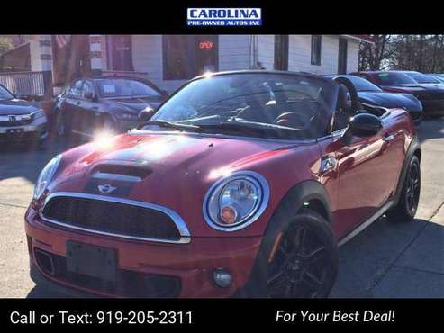 2014 MINI Cooper Roadster S Convertible 15, 995 - - by for sale in Durham, NC