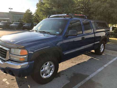 2004 GMC Sierra Ext Cab Z71 for sale in GRAPEVINE, TX