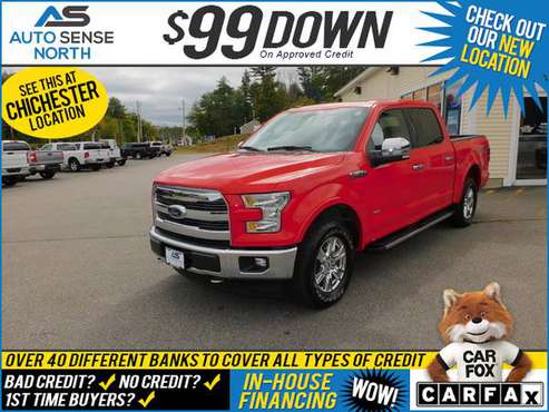 2017 Ford F-150 Lariat - BAD CREDIT OK! - cars & trucks - by dealer... for sale in Chichester, ME