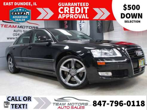 2009 Audi A8 *AWD* *Guaranteed Approval! - cars & trucks - by dealer... for sale in East Dundee, WI