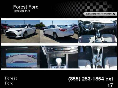 2019 Toyota Corolla LE - cars & trucks - by dealer - vehicle... for sale in Forest, MS