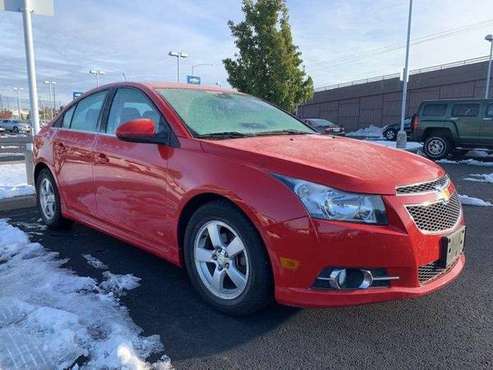 2013 Chevy Chevrolet Cruze 1LT sedan Victory Red - cars & trucks -... for sale in Post Falls, WA