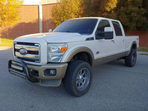 2011 FORD F-250 KING RANCH FX4! DIESEL! LOW MILES! CLEAN CARFAX! -... for sale in Norman, KS