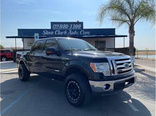 2012 Ford F-150 LEVELED OUT WITH BLACK WHEELS ECO-BOOST - cars & for sale in Fresno, CA