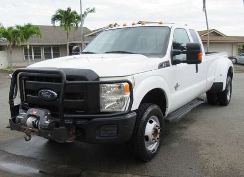 2015 FORD F350 EXTENDED CAB 4X4 DIESEL (with 18, 152 miles) - cars & for sale in Wheeler Army Airfield, HI