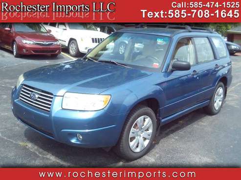 2008 Subaru Forester (Natl) 4dr Man X for sale in WEBSTER, NY