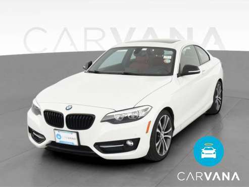 2015 BMW 2 Series 228i Coupe 2D coupe White - FINANCE ONLINE - cars... for sale in San Antonio, TX