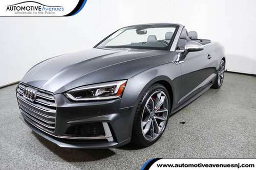 2018 Audi S5 Cabriolet, Daytona Gray Pearl Effect/Black Roof for sale in Wall, NJ