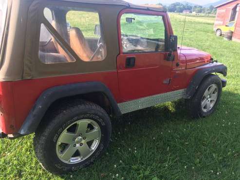 1997 Jeep Wrangler 4.0 4x4 5 speed 177k - cars & trucks - by owner -... for sale in Tadoule Lake, VA