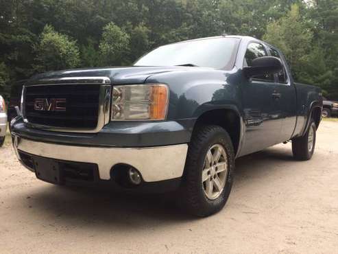 2007 GMC Sierra SLE Ex Cab V8 4x4, Auto, New Tires, Very Solid!! for sale in New Gloucester, ME
