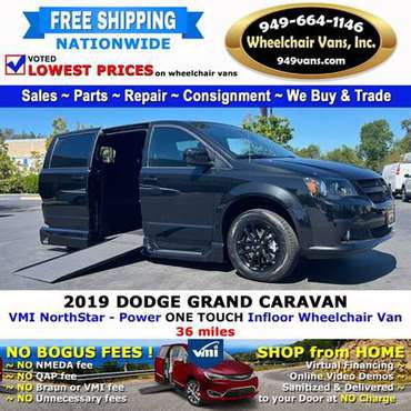 2019 Dodge Grand Caravan SE Plus Wheelchair Van VMI Northstar - Pow for sale in LAGUNA HILLS, NV