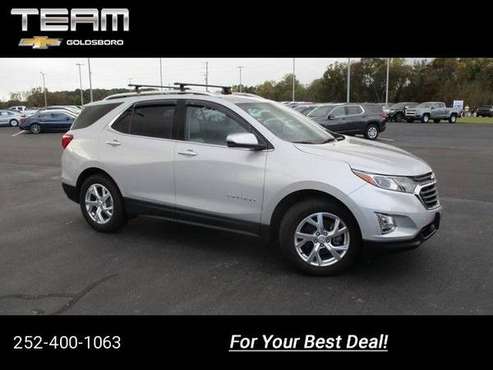 2019 Chevy Chevrolet Equinox LT suv Silver - cars & trucks - by... for sale in Goldsboro, NC