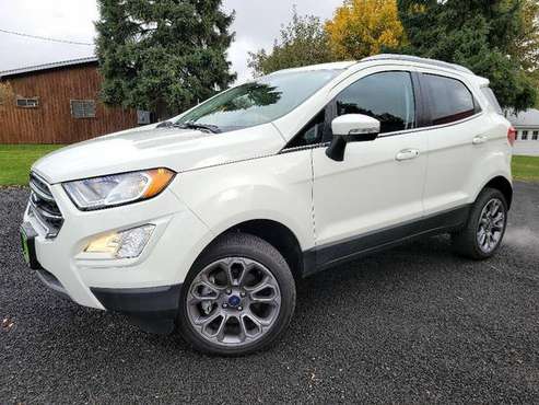 2020 FORD ECOSPORT TITANIUM~AWD~HEATED LEATHER~NAVIGATION - cars &... for sale in Grangeville, ID
