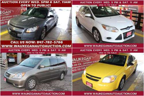 2009 CHEVY MALIBU/2014 FORD FOCUS/09 HONDA ODYSSEY/06 CHEVY COBALT -... for sale in WAUKEGAN, IL