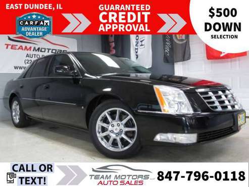 2010 Cadillac DTS *Luxury* *Guaranteed Approval* - cars & trucks -... for sale in East Dundee, WI