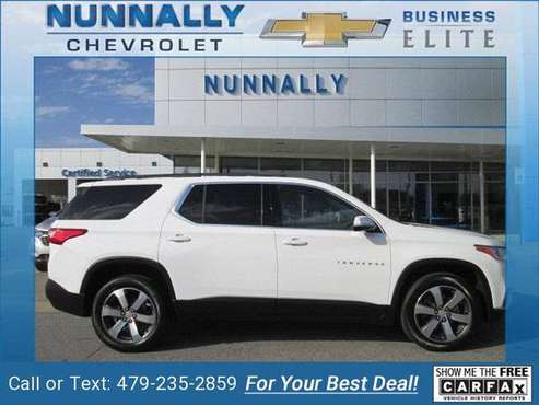 2020 Chevy Chevrolet Traverse LT Leather suv Summit White - cars &... for sale in Bentonville, AR