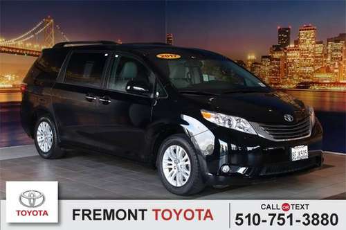 *2017* *Toyota* *Sienna* *XLE* - cars & trucks - by dealer - vehicle... for sale in Fremont, CA