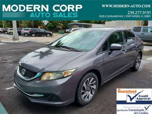 2014 Honda Civic - 54k mi - Five out of 5 from J D Power - cars & for sale in Fort Myers, FL