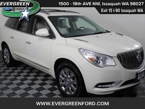 2015 Buick Enclave Leather Group suv White for sale in Issaquah, WA