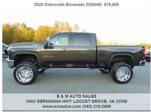 2020 Chevrolet Silverado 2500HD LTZ One Owner Duramax Diesel - cars... for sale in LOCUST GROVE, VA