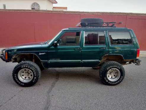 1998 Jeep Cherokee sport lifted for sale in El Paso, TX