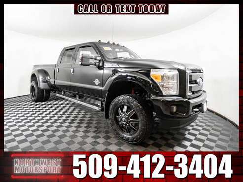 *SALE* Lifted 2016 *Ford F-350* Lariat Platinum Dually 4x4 - cars &... for sale in Pasco, WA