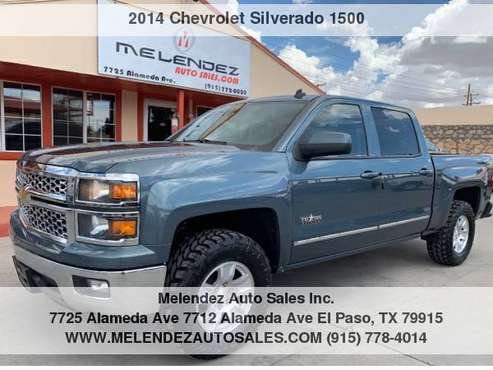 2014 Chevrolet Silverado 1500 2WD Crew Cab 143.5 LT w/1LT for sale in El Paso, TX