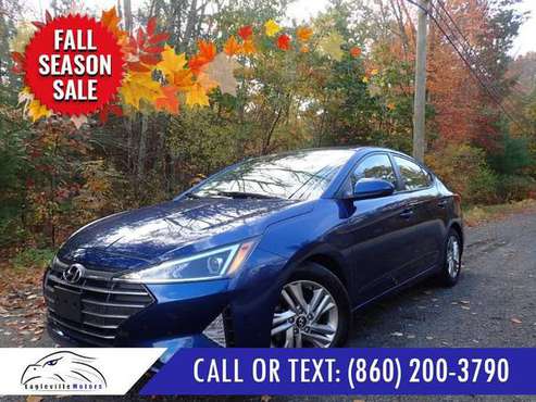 2019 Hyundai Elantra SEL Auto CONTACTLESS PRE APPROVAL!! - cars &... for sale in Storrs, CT