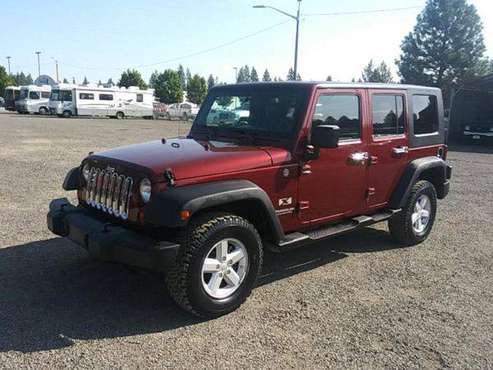 2007 Jeep Wrangler Unlimited X for sale in Mead, WA