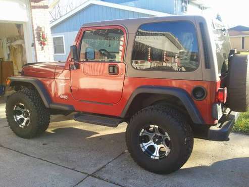 99' Jeep Wrangler Sport- (SALE) 4wks 'ONLY' - cars & trucks - by... for sale in Country Club Hills, IL
