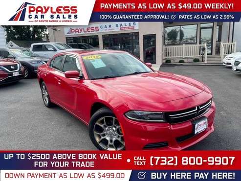 2015 Dodge Charger SE FOR ONLY 335/mo! - - by dealer for sale in south amboy, NJ