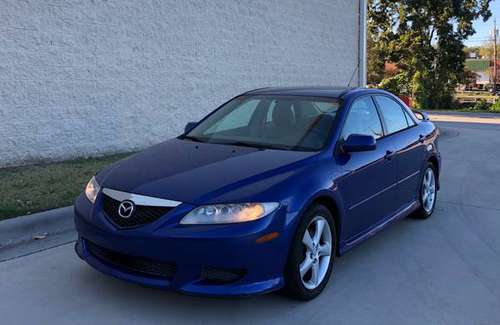 Blue Metallic-2004 Mazda 6 Sport-112k-4cyl-5 Speed manual-Alloys -... for sale in Raleigh, NC