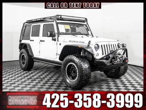 *SALE* Lifted 2015 *Jeep Wrangler* Unlimited Rubicon 4x4 - cars &... for sale in Everett, WA