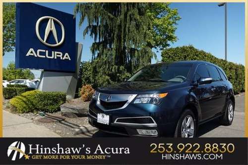 2011 Acura MDX AWD All Wheel Drive SUV Tech/Entertainment Pkg - cars for sale in Fife, WA