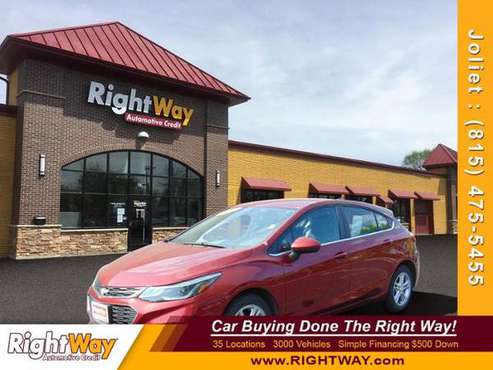 2017 Chevrolet Chevy Cruze LT - cars & trucks - by dealer - vehicle... for sale in Joliet, IL