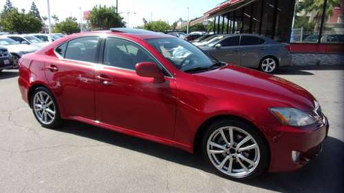 2008 Lexus IS250 warranty 113k new tires/brakes every record nav for sale in Escondido, CA
