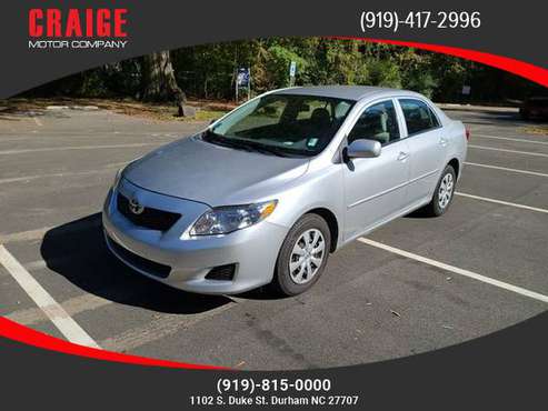 2009 Toyota Corolla - cars & trucks - by dealer - vehicle automotive... for sale in Durham, NC