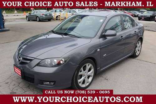 2008 *MAZDA*MAZDA3*S TOURING LEATHER SUNROOF CD GOOD TIRES 861354 for sale in MARKHAM, IL