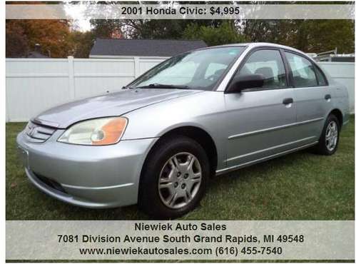 2001 Honda Civic LX stk #2336 - cars & trucks - by dealer - vehicle... for sale in Grand Rapids, MI