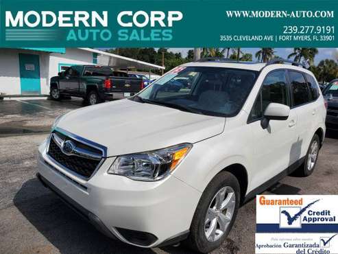 2015 SUBARU FORESTER 2.5i Premium AWD - 46k mi. - Panoramic Sunroof!... for sale in Fort Myers, FL