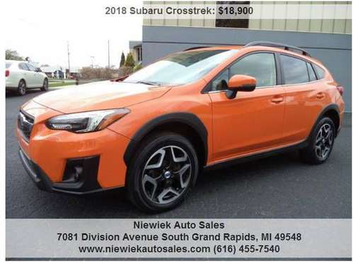 2018 Subaru Crosstrek 2 0i Limited stk 2396 - - by for sale in Grand Rapids, MI