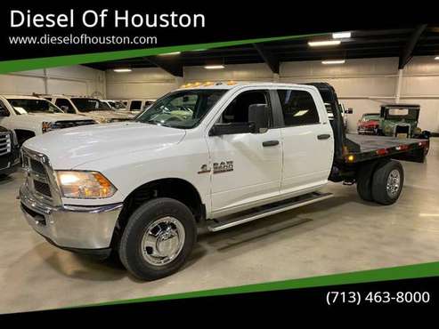 2016 Dodge Ram 3500 SLT 4x4 Chassis 6.7L Cummins Diesel Flatbed -... for sale in Houston, MS