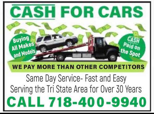 cash for cars 1000 for any junk for sale in NEW YORK, NY