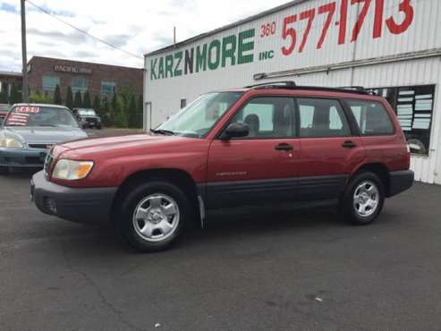2001 Subaru Forester AWD L 4cyl Auto PW PDL Air for sale in Longview, WA