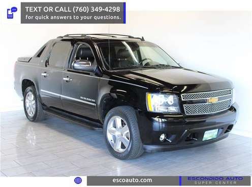 2012 Chevrolet Avalanche Chevy LTZ SUV - cars & trucks - by dealer -... for sale in Escondido, CA