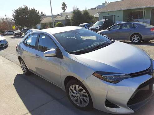 2018 Silver Toyota Corolla LE for sale - cars & trucks - by owner -... for sale in San Bruno, CA