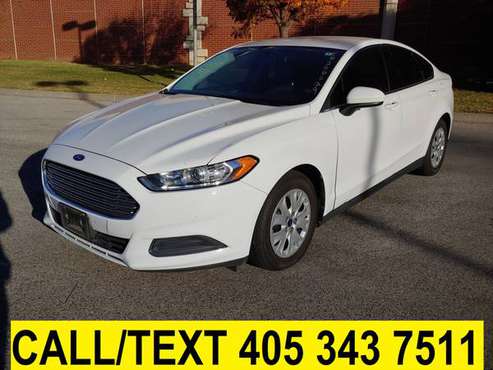 2014 FORD FUSION S 37 MPG! RUNS/DRIVES GREAT! CLEAN CARFAX! WONT... for sale in Norman, TX