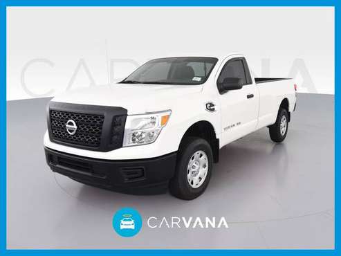 2017 Nissan TITAN XD Single Cab S Pickup 2D 8 ft pickup White for sale in Springfield, IL