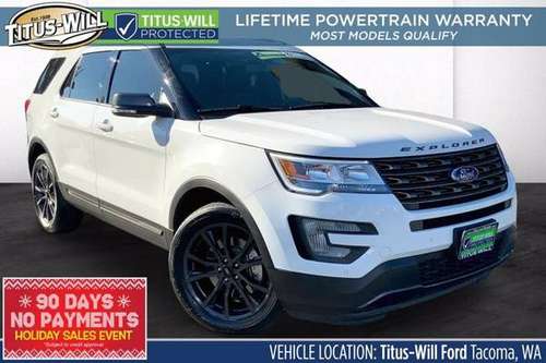 2017 Ford Explorer 4x4 4WD XLT SUV - cars & trucks - by dealer -... for sale in Tacoma, WA