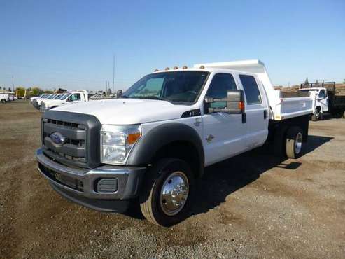 2012 Ford F550 Crew Cab Dump Truck - cars & trucks - by dealer -... for sale in Sacramento, NV